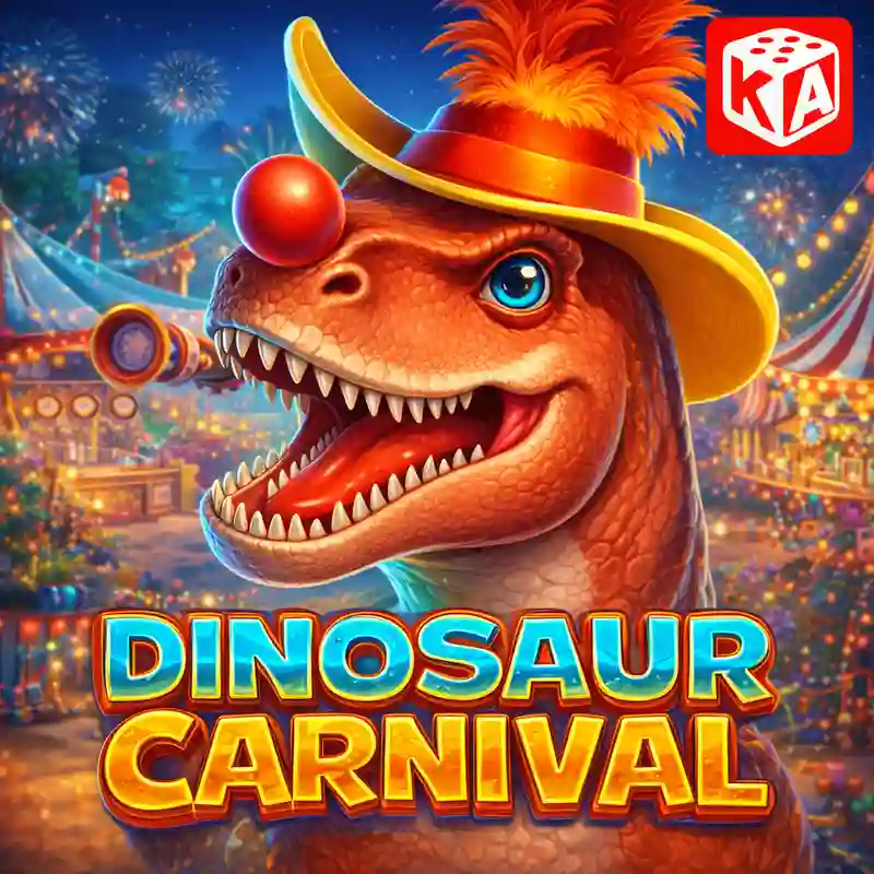 Dinosaur Carnival Slot Game Poster