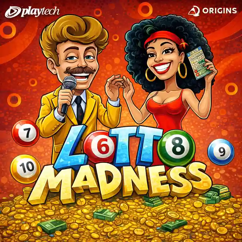 Lotto Madness online casino game interface